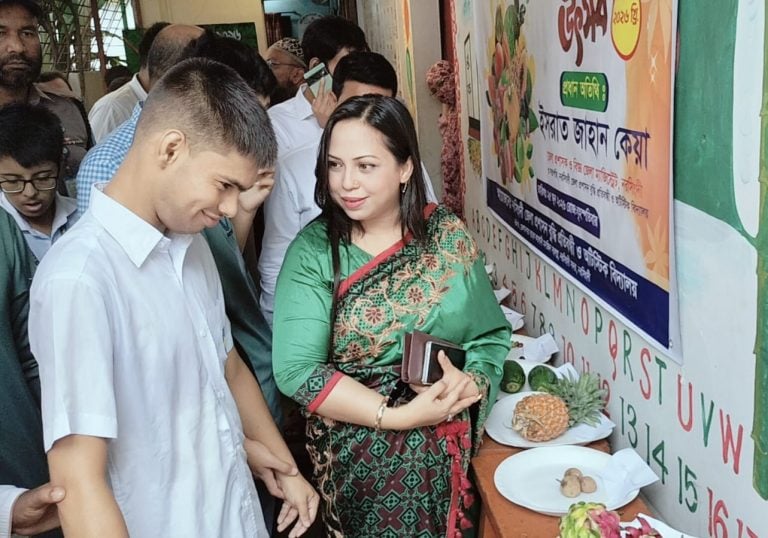 শিশুদের মুখের হাসি ও আনন্দ আমাদের অনুপ্রাণিত করে -ডিসি, নরসিংদী 
