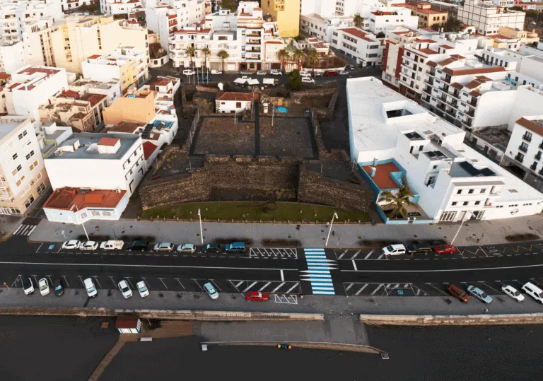 Castillo a vista de drone