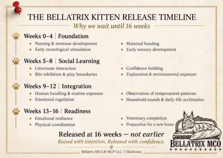 Bellatrix European Main Coon Cattery Oklahoma