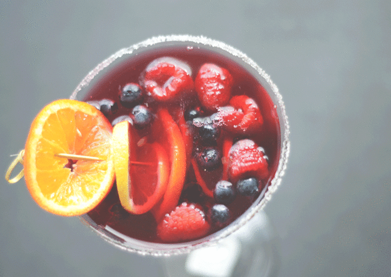 Triple berry martini recipe