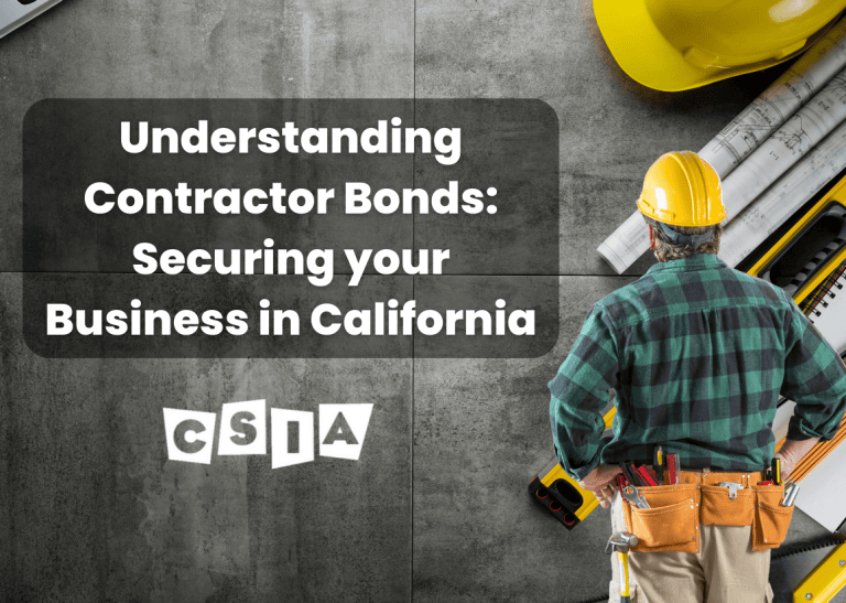 Understanding Contractor Bonds Securing your Business in California
