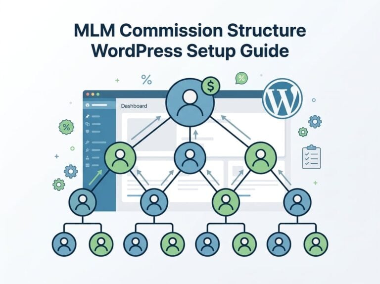 mlm commission structure in wordpress