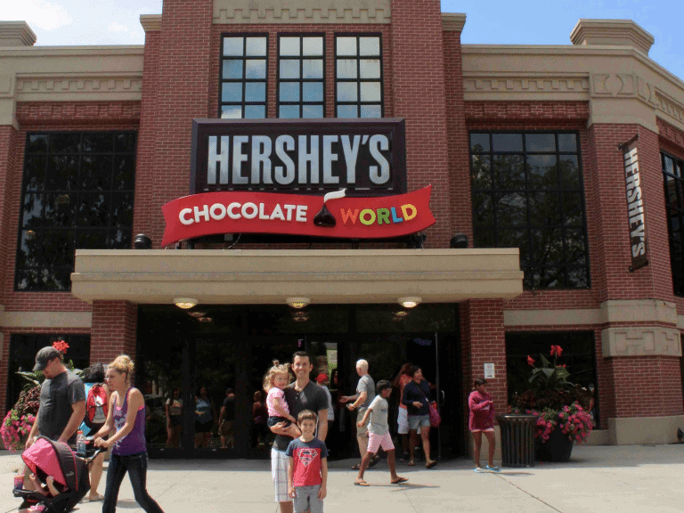 Hershey chocolate world Entry