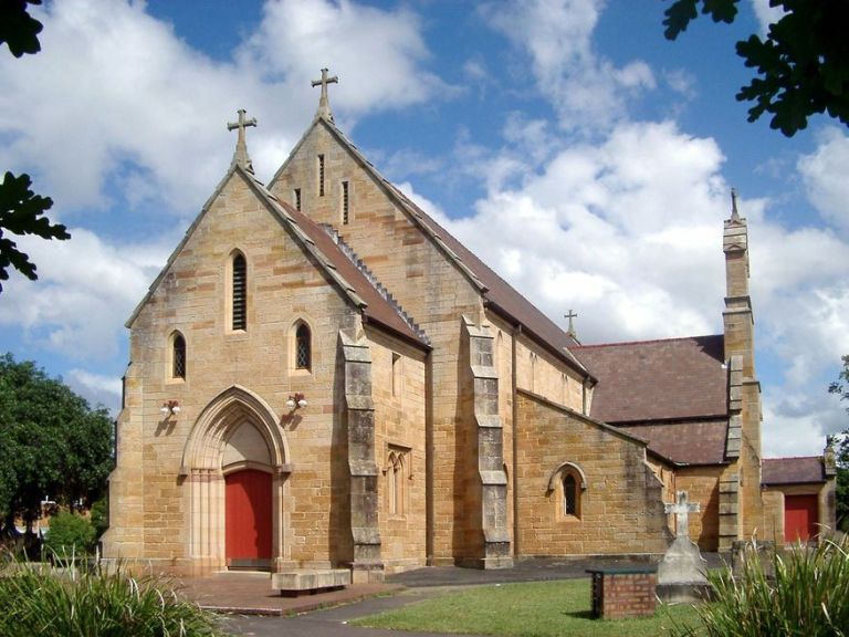 St Charles Borromeo Catholic Church in Ryde, representing the wider service region near Melrose Park