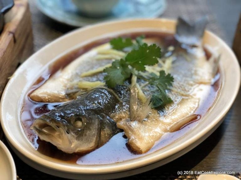 Shikumen Steamed Sea Bass