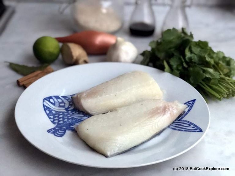 Michel Roux Jr's Norwegian Haddock Baked with ginger and Coriander