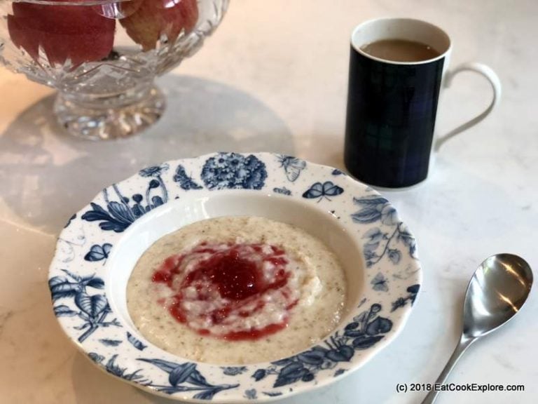 Arla Free Range Organic Milk for porridge