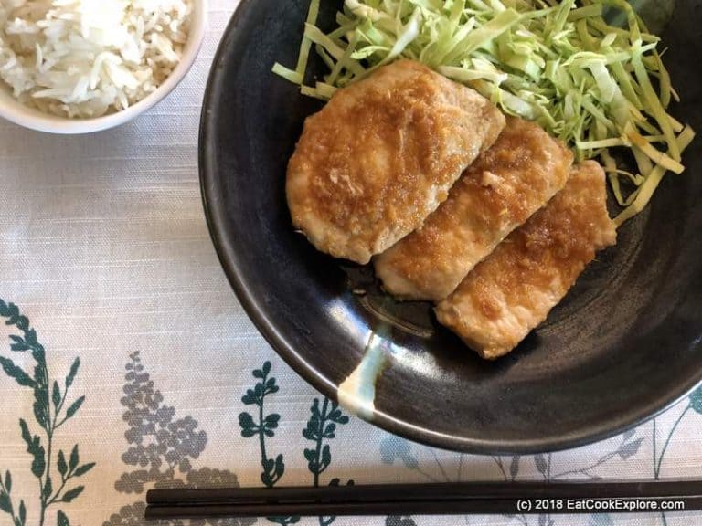 Japanese Ginger Pork shogayaki