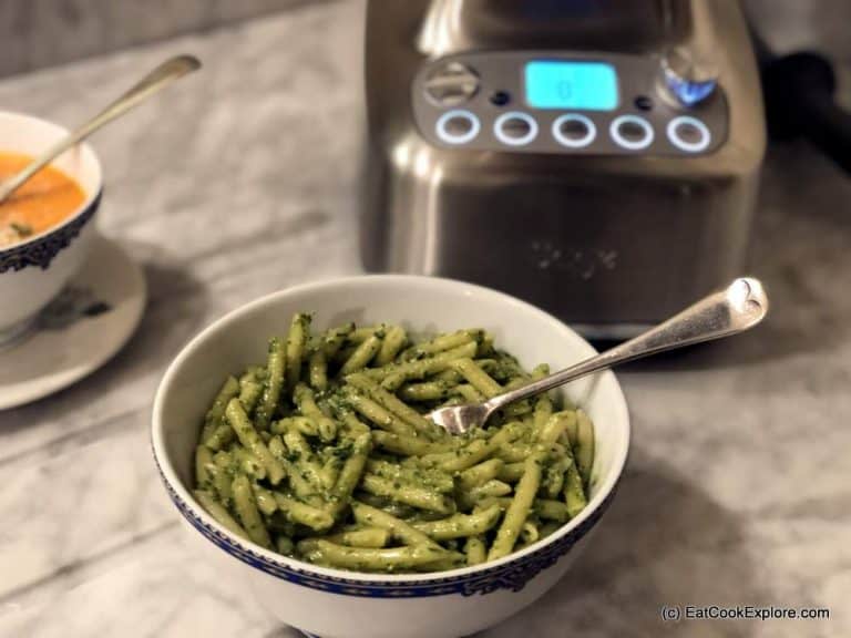 Review Sage Super Q Blender Make pesto in minutes