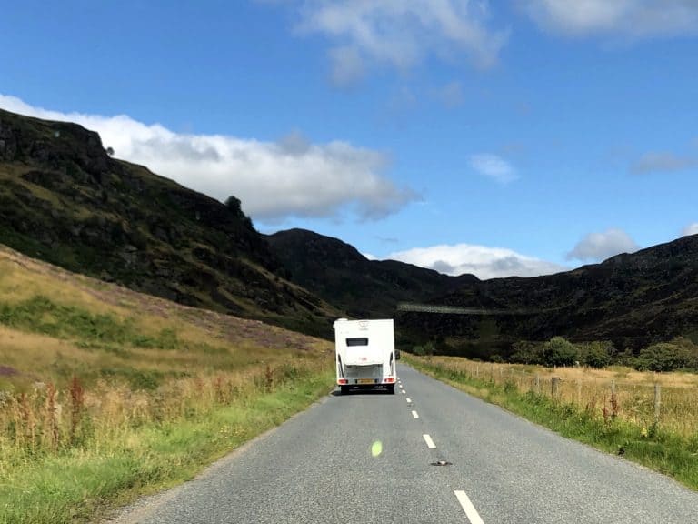Scotland road trip Vanlife