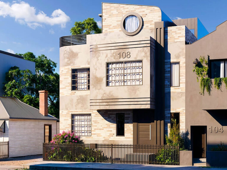 Port Melbourne, Two Stand Alone Innercity Family Homes Near the Beach, House Design Solutions