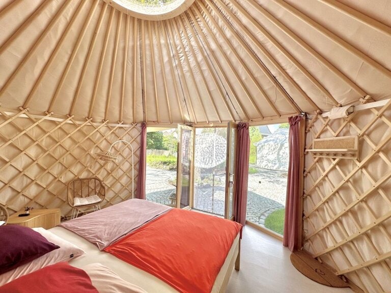 Retreat Kastanienhof Erfurt Jurte klein Kapha 3 scaled 1