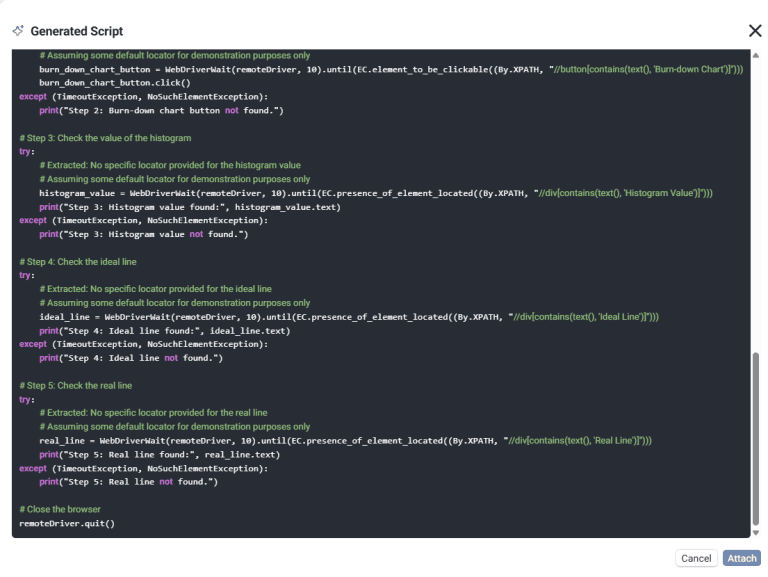 Elix - Test Script Generation with AI