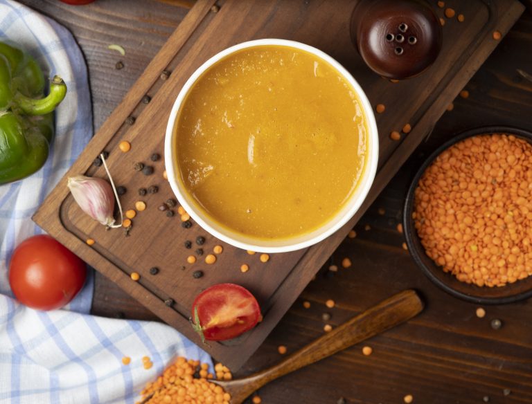 Today on the menu—chickpea and leek soup 1 chickpea and leek soup