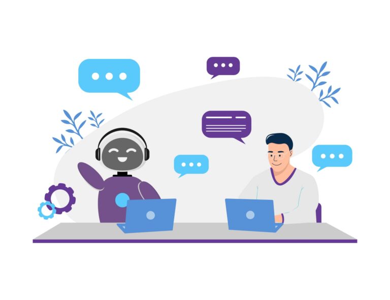 ai w contact center obraz