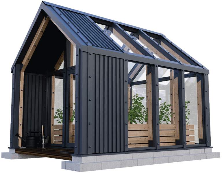 CH 4x3 Greenhouse maja