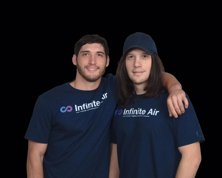 Andrew and Bradley "infinite air's owners"