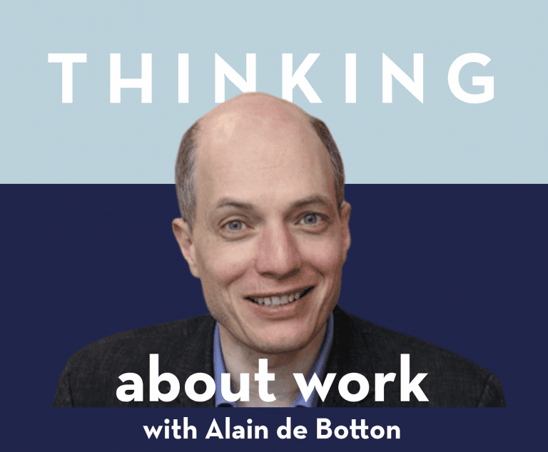 Thinking about work – a discussion with Alain de Botton