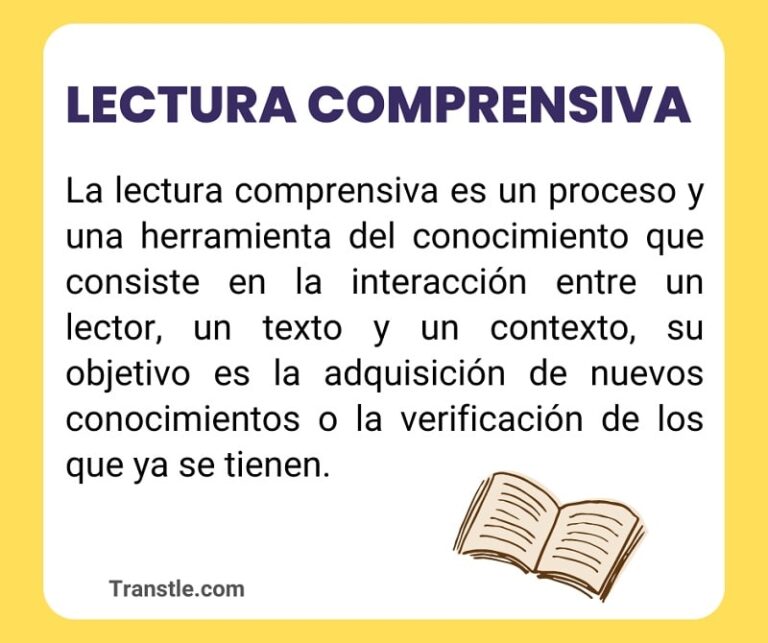 qué es la Lectura comprensiva