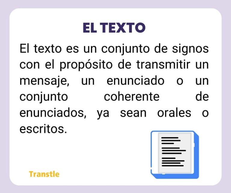 Texto, concepto de texto que es un texto, definición de texto, qué es un texto