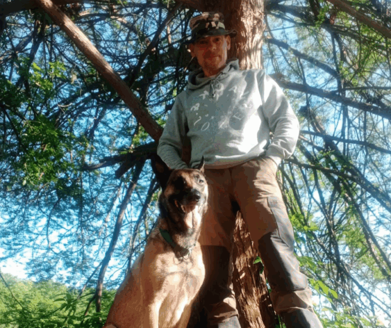 Gregory Tournereau éducateur canin et moniteur mantrailing