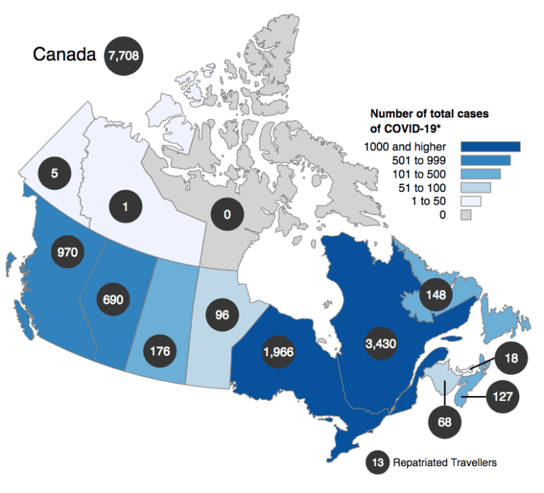 Ontario reports 260 new cases of COVID-19, 33 deaths