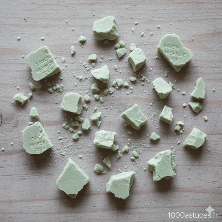 Ne jetez plus vos restes de savon ! Découvrez des astuces simples pour recycler les chutes et fabriquer de nouveaux savons zéro déchet. Toutes les idées sont sur 1000astuces.fr. #savon #zerodechet #recyclage #DIY #astucesmaison