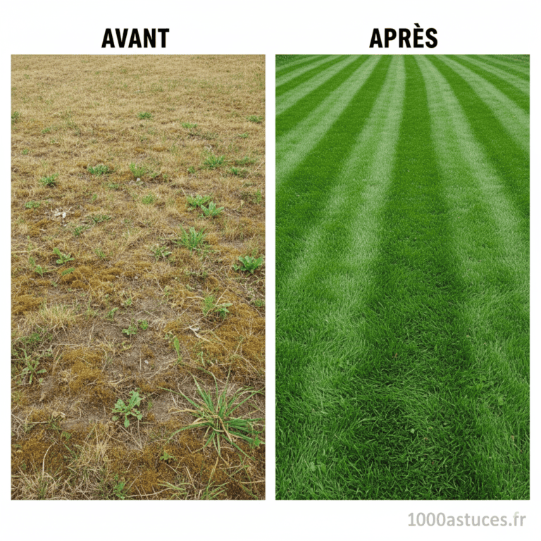 Le blanc de Meudon peut aider à renforcer et équilibrer votre pelouse naturellement. Découvrez comment l’utiliser pour un gazon vert et durable sur 1000astuces.fr. #pelouse #jardin #gazon #naturel #blancdeMeudon #astucesjardin