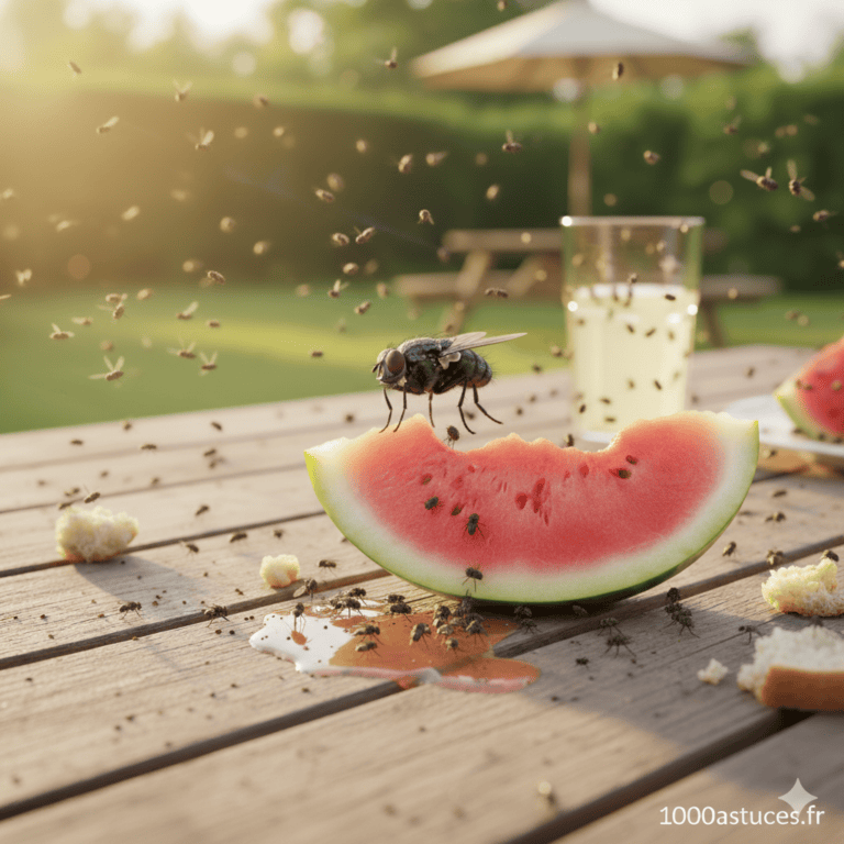 Marre des mouches dans la maison ? Découvrez des plantes répulsives naturelles comme le basilic ou la lavande pour les éloigner efficacement. Toutes les astuces sont sur 1000astuces.fr. #mouches #jardin #naturel #plantes #astucesmaison