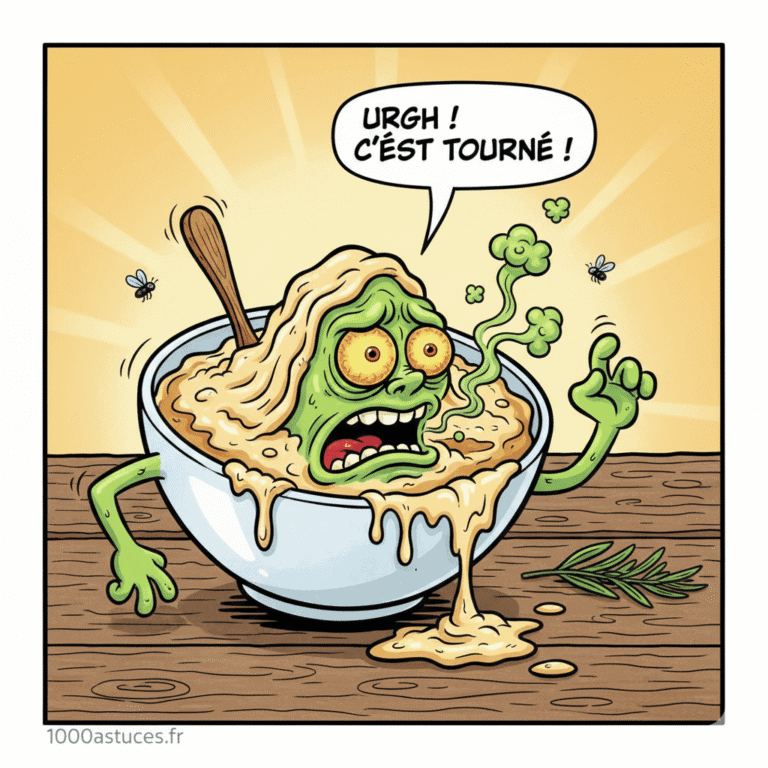 Votre béarnaise a tourné ? Pas de panique ! Découvrez une astuce simple pour la rattraper en quelques secondes. Toutes les étapes sont sur 1000astuces.fr. #béarnaise #cuisine #astucescuisine #sauce #recette