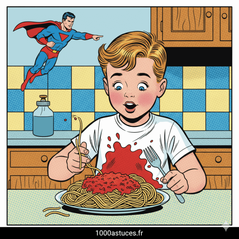 Une tache de sauce bolognaise sur un vêtement ? Découvrez des solutions naturelles pour éliminer la tomate et le gras efficacement. Toutes les étapes sont sur 1000astuces.fr. #bolognaise #tache #tomate #nettoyage #astucesmaison