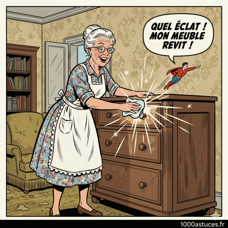 Votre meuble est terne, taché ou encrassé ? Voici des astuces naturelles pour le nettoyer, le nourrir et lui redonner tout son éclat. Idéal pour le bois brut ou verni. Le guide complet est sur 1000astuces.fr. #meuble #bois #nettoyage #rénovation #astucesmaison #entretien #DIY