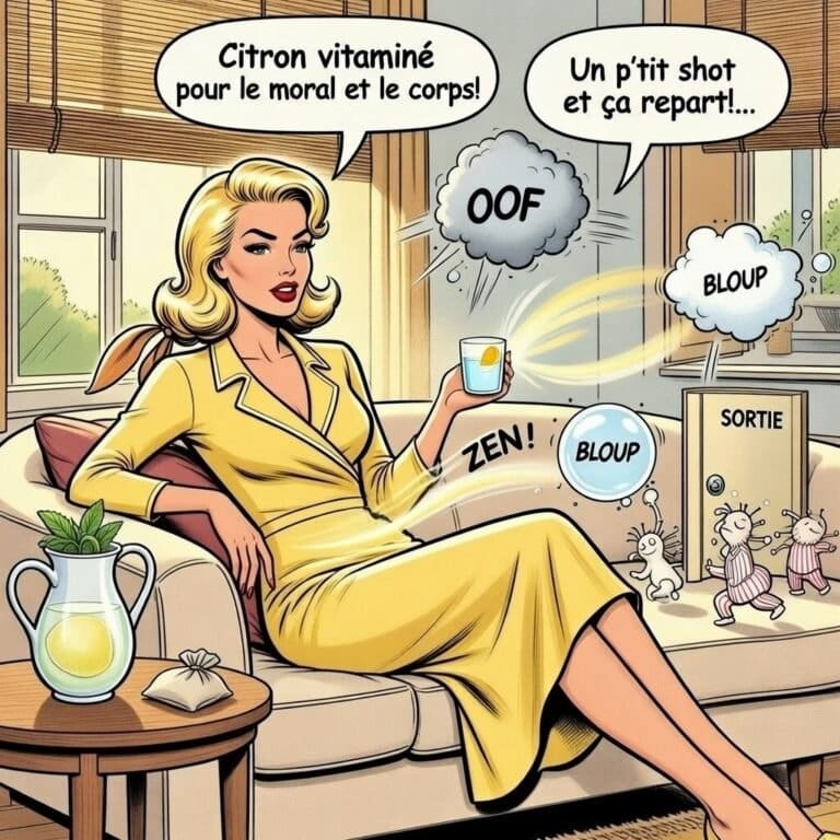 Mina pop utilise le citron pour un regain de vitalité