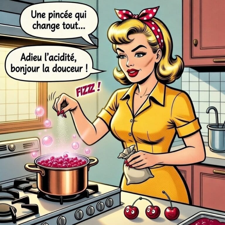 Une pincée de Bicarbonate pour adoucir les confitures
