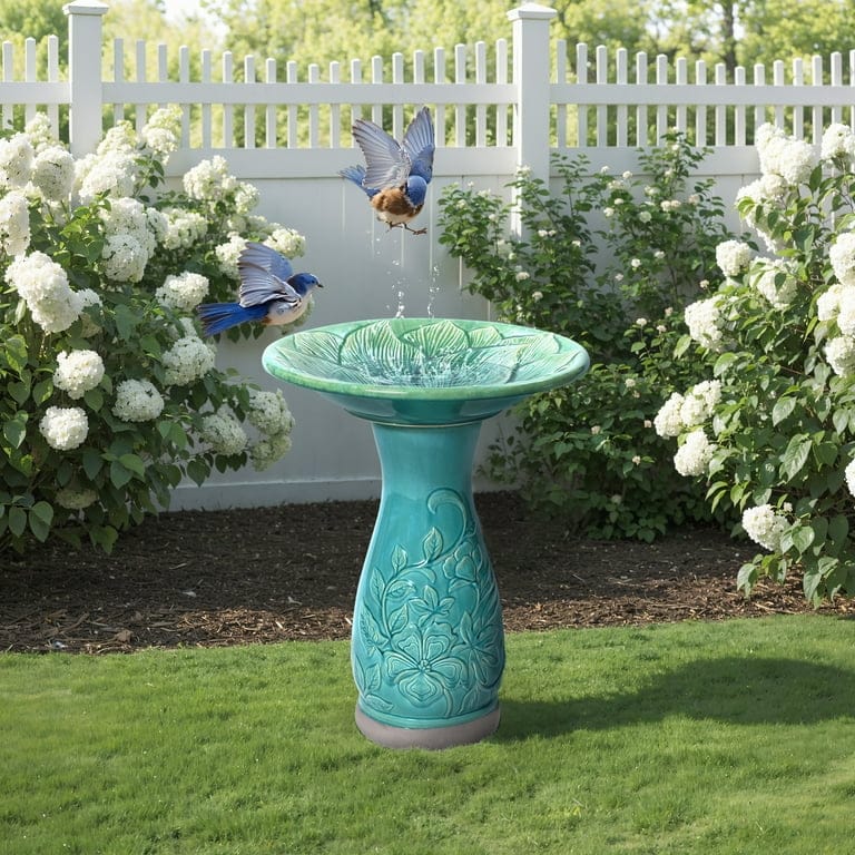 Tall Bird Bath