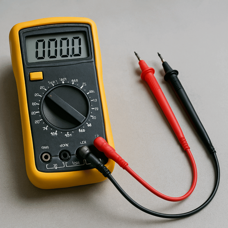 aparato para medir el voltaje en automoviles