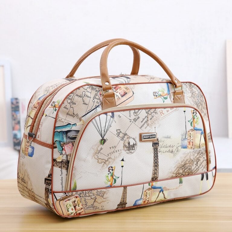 PU Leather Travel Duffel Bag – Hand & Gift Bag
