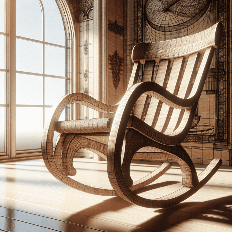 was sind die schritte um einen holzernen schaukelstuhl zu machen