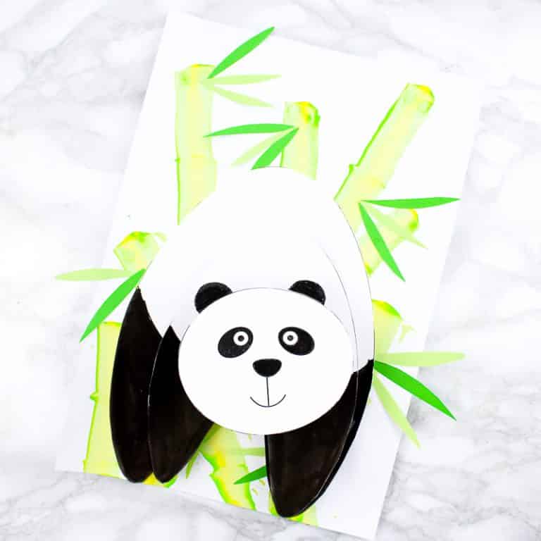 bobble head panda craft