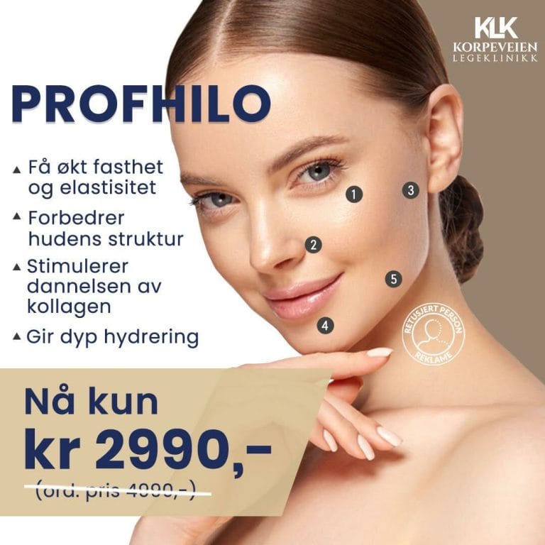 profhilo behandling i asker, mjøndalen og Hokksund