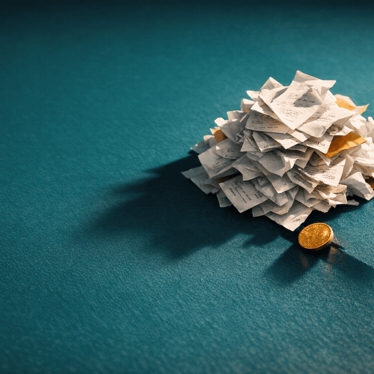 Cover-Bild: Papierchaos kostet dich jeden Tag Geld