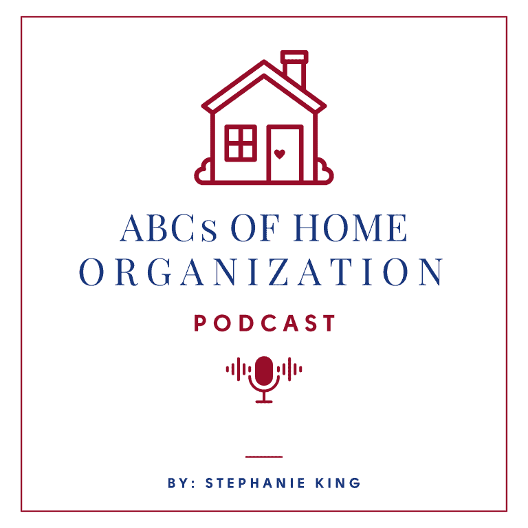 Cozy red house illustration with a heart on the door, representing home and wellness themes for Soulstice Living podcast.