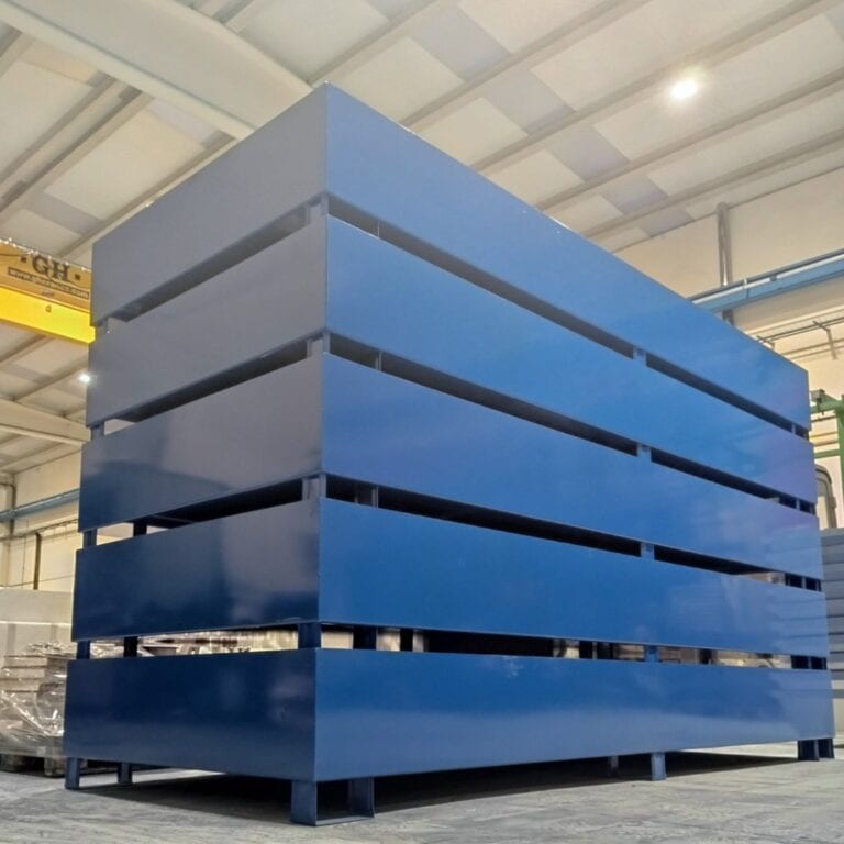 Fabricación y Acabado de Estructuras Modulares Industriales