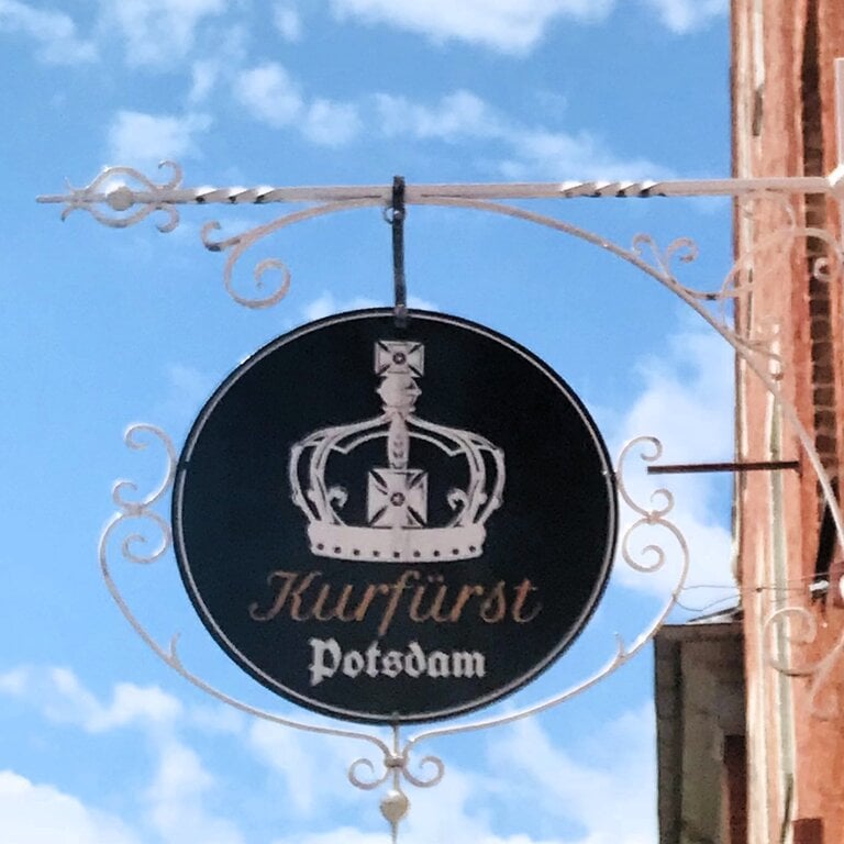 Straßenschild in Potsdam
