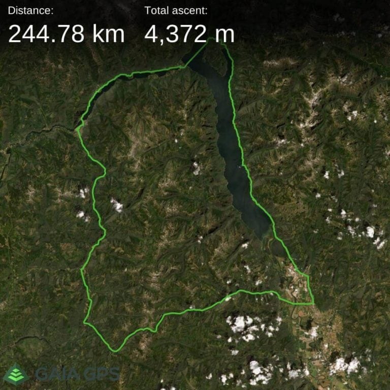 a map of the Kootenay Pass motorcycle route