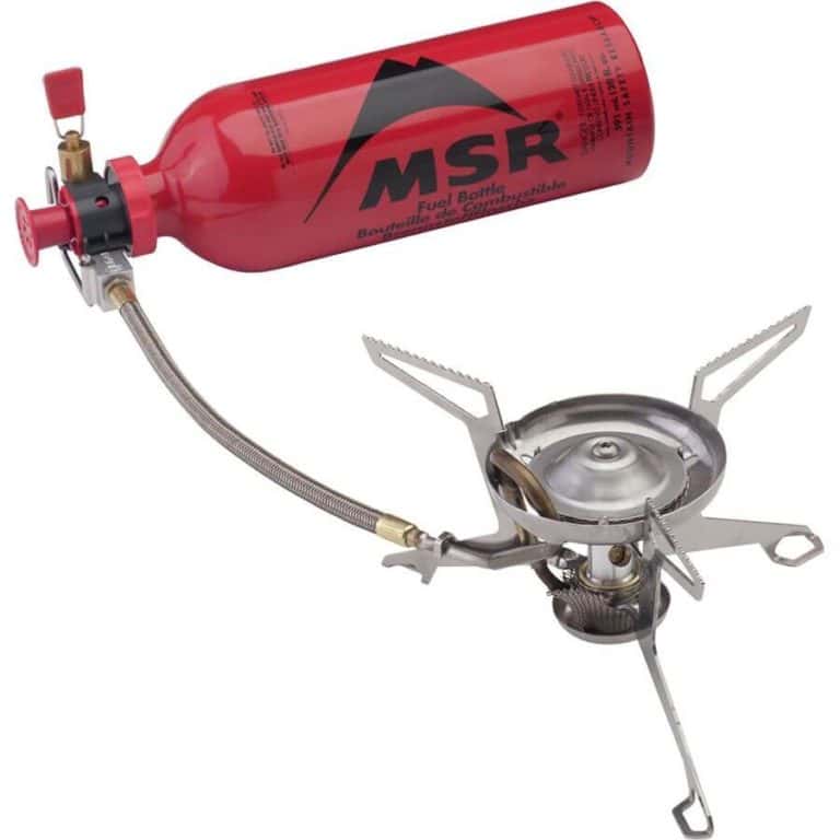 MSR Whisperlite Intentional cooking motorcycle camping