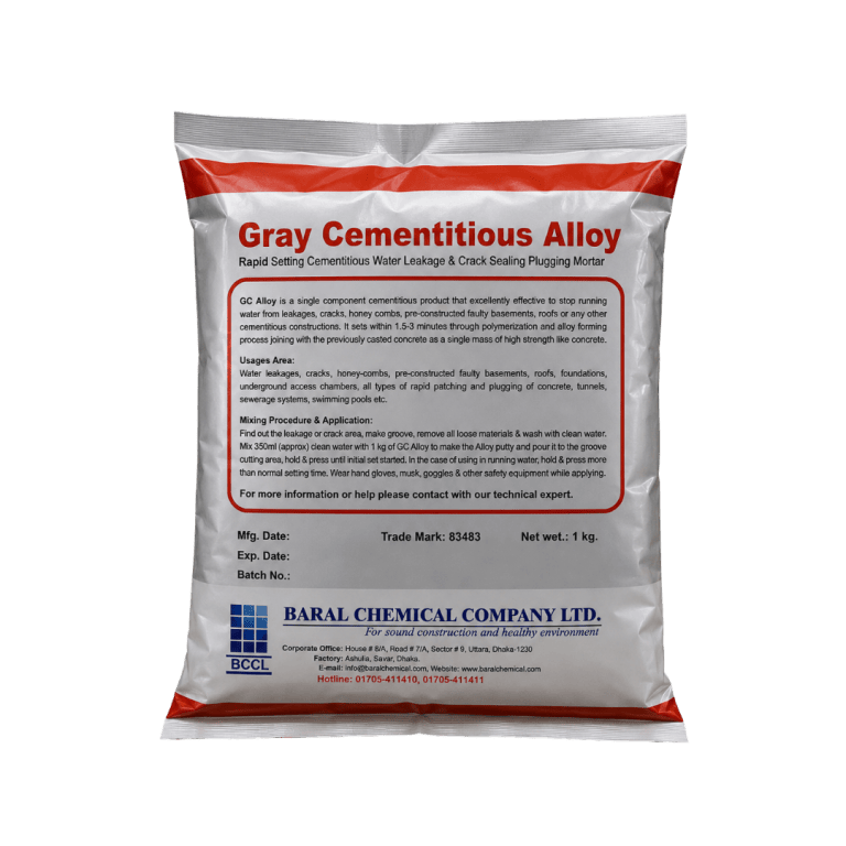 grey cementitious alloy
