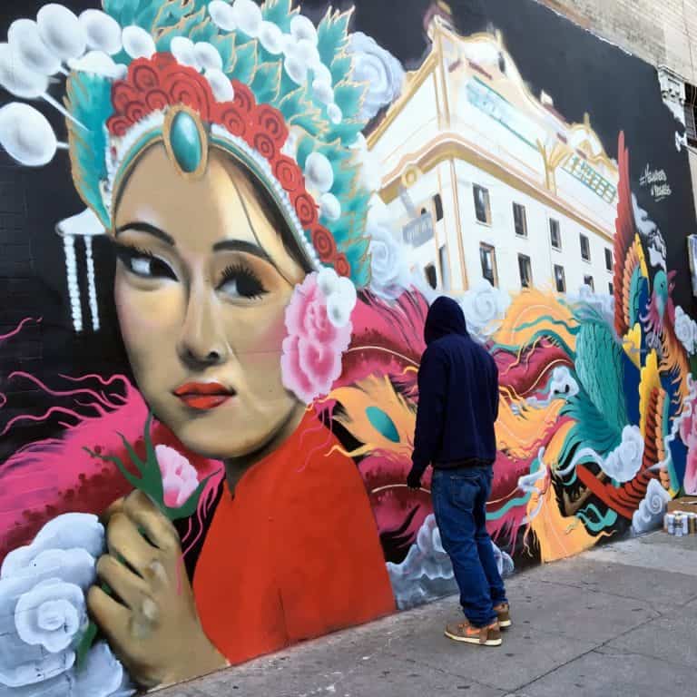 San Francisco Chinatown Mural
