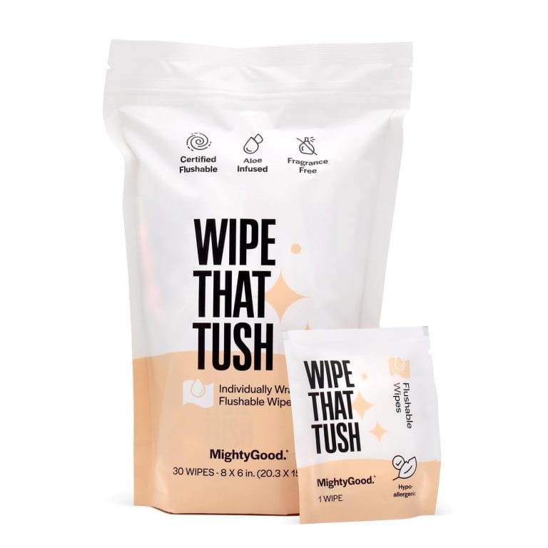 Ultimate Convenience: Wipe That Tush On-The-Go Flushable Wipes Review!