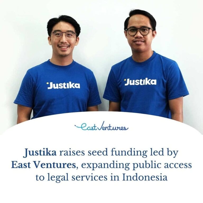 Justika Receives Seed Funding from East Ventures (source: special) Justika Receives Seed Funding from East Ventures